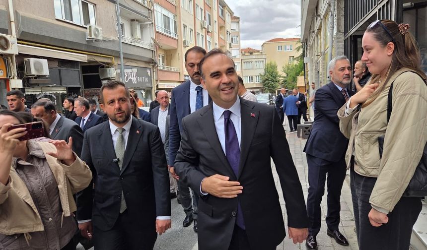 Sanayi ve Teknoloji Bakanı Kacır Kırklareli’nde