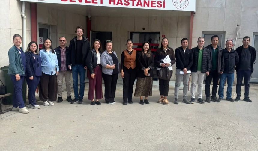 KIRKLARELi SAĞLIK MÜDÜRLÜĞÜ'NDEN TÜM KAMU HASTANELERİNE YERİNDE İNCELEME