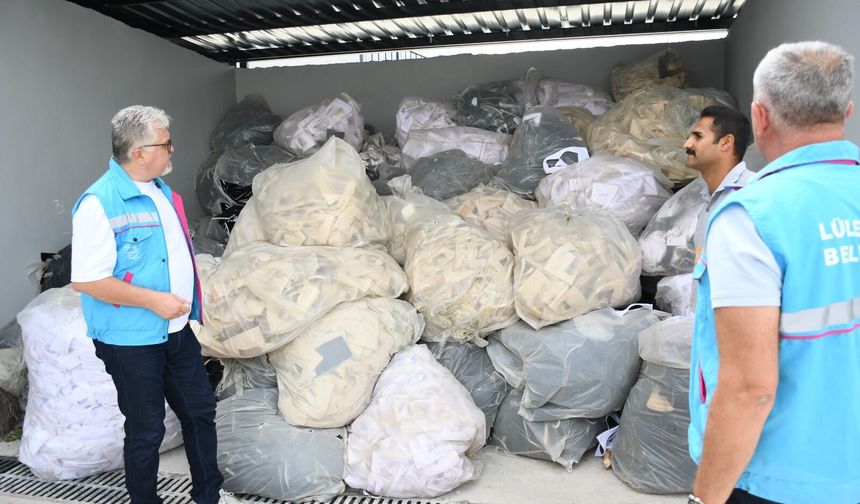 Atık Getirme Merkezi’ne Vatandaşlardan Yoğun İlgi