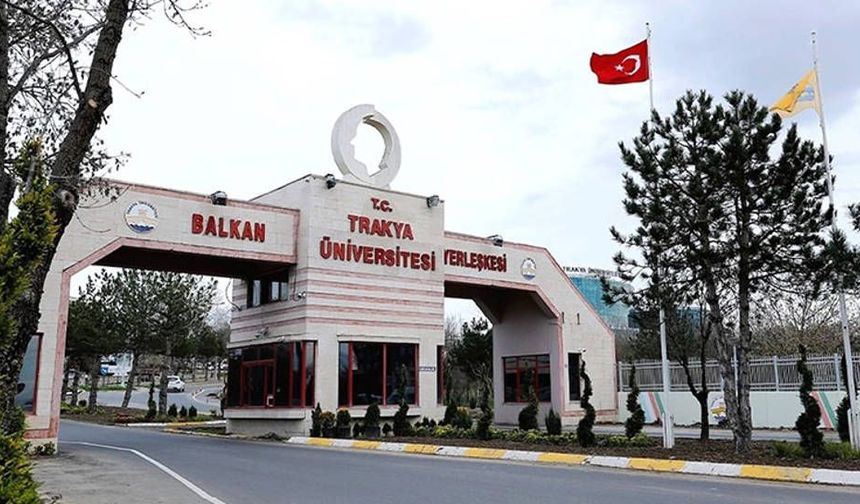 Trakya Üniversitesinden 6 Akademisyen En Etkili Bilim İnsanları Listesinde