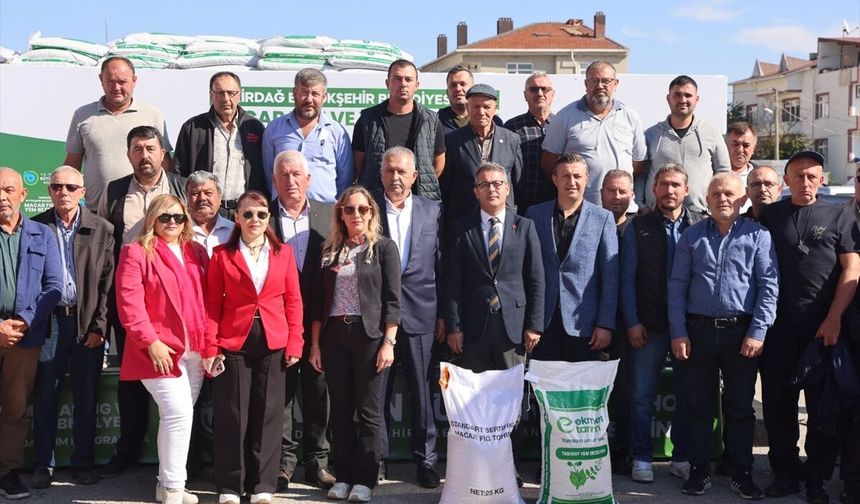 Üreticilere Yem Bitkisi Tohumu Desteği