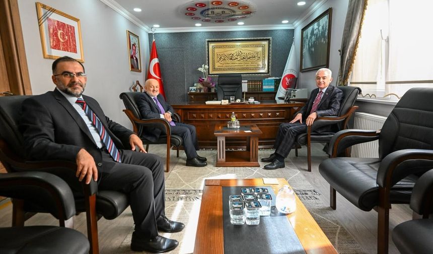 Vali Turan’dan İl Müftüsü Işıldar’a Hayırlı Olsun Ziyareti