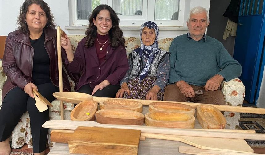 Kofçaz’da Ahşaba Şekil Veren Eller Ziyaret Edildi