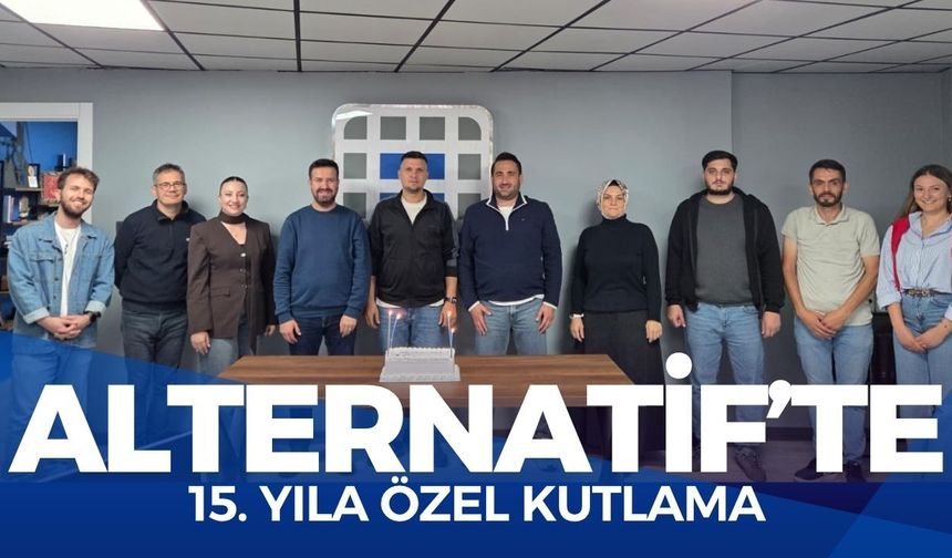 Alternatif’te 15. Yıla Özel Kutlama
